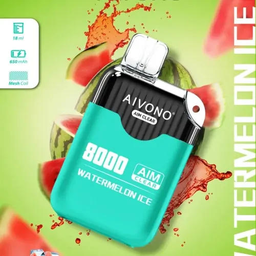 AIVONO AIM CLEAR 8000 Züge: Wiederaufladbare Einweg-E-Zigarette mit 0%, 2% und 5% Nikotin – Einfach zu bedienen, Großhandel verfügbar – Bild 5