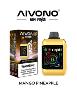 AIVONO AIM FLASH 35000 Züge Dual-Mesh-Technologie Einstellbare Luftzufuhr 0% 2% 3% 5% Niedriger Nikotin-Gehalt Großhandelskauf Wiederaufladbarer Einweg-Vape-Stift