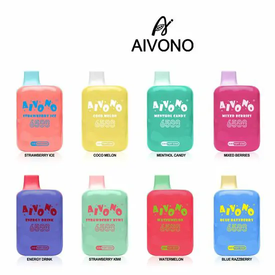 AIVONO AIM Puffstar 6500 Züge 0% 2% 5% Nikotin, stilvolles Design, wiederaufladbar, Großhandel Einweg-Vape – Bulk Buy