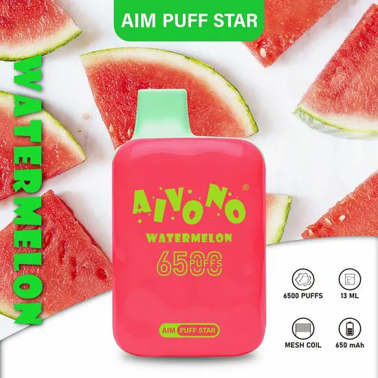 AIVONO AIM Puffstar 6500 Züge 0% 2% 5% Nikotin, stilvolles Design, wiederaufladbar, Großhandel Einweg-Vape – Bulk Buy – Bild 10
