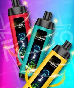AIVONO Fatpro 22000 Züge Hookah Digitalanzeige DTL 0% 2% 3% 5% Nikotin Einweg-Vape Großhandel wiederaufladbar