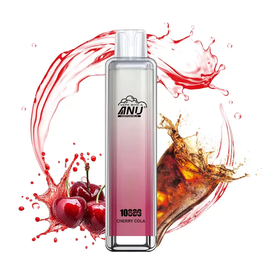 ANU Crystal 10000 Züge 0% 2% 5% Niedriger Nikotingehalt Großhandel Leicht und tragbar Einweg-E-Zigarette – Bild 4