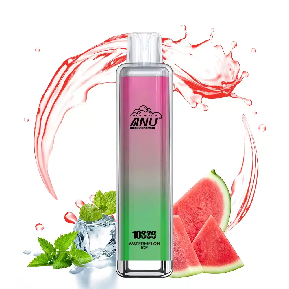 ANU Crystal 10000 Züge 0% 2% 5% Niedriger Nikotingehalt Großhandel Leicht und tragbar Einweg-E-Zigarette – Bild 11