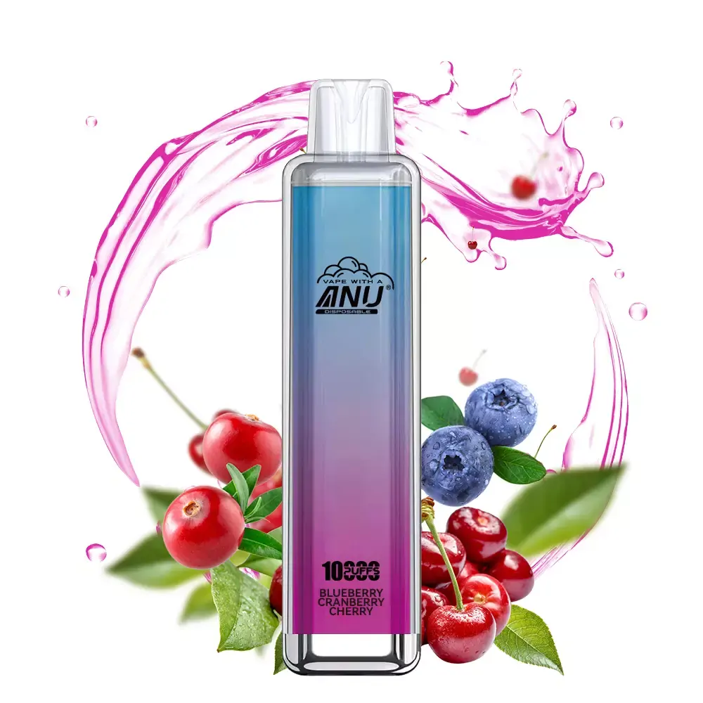 ANU Crystal 10000 Züge 0% 2% 5% Niedriger Nikotingehalt Großhandel Leicht und tragbar Einweg-E-Zigarette – Bild 6