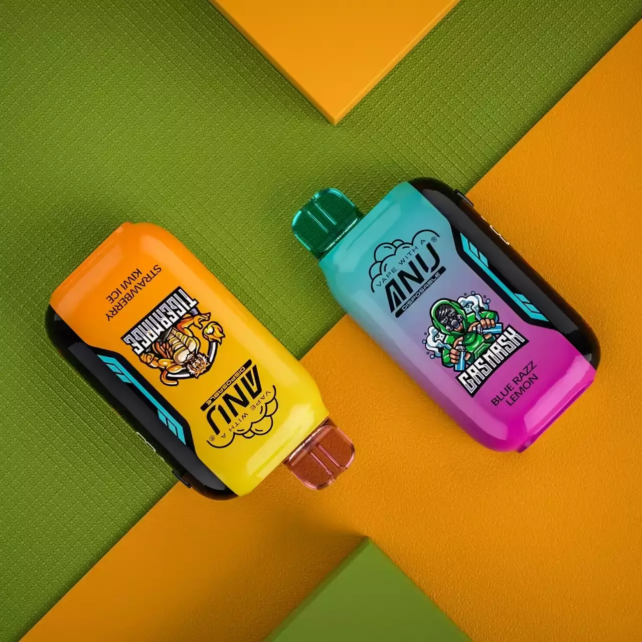 ANU Vista 30000 Züge Großes Digitales Display 0% 2% 5% Niedriger Nikotin Großhandel im Bulk Ergonomisches Design Aufladbarer Einweg-Vape-Stift