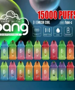 Bang 15000 Züge Verstellbare Luftzufuhr 0% 2% 3% 5% Niedriger Nikotin Großhandel Aufladbarer Einweg Vape Stift