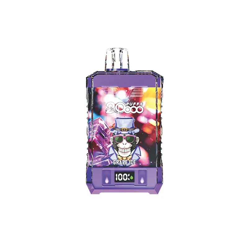 Bang King Double Crystal 20000 Züge 0% 2% 3% 5% Nikotinarm Großhandel Verstellbarer Luftstrom Wiederaufladbare Einweg-E-Zigarette – Bild 7