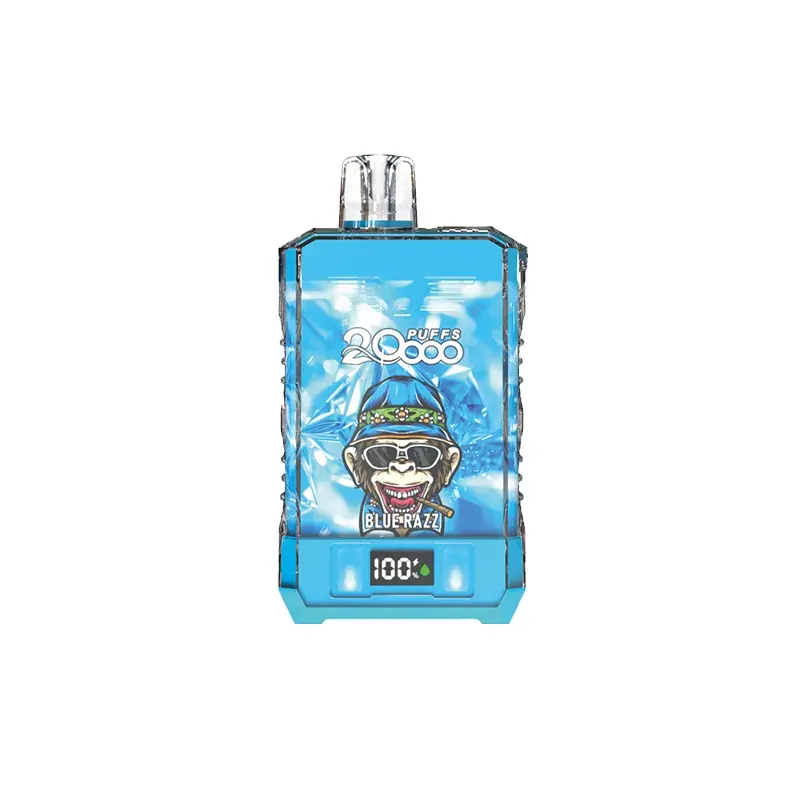 Bang King Double Crystal 20000 Züge 0% 2% 3% 5% Nikotinarm Großhandel Verstellbarer Luftstrom Wiederaufladbare Einweg-E-Zigarette – Bild 2