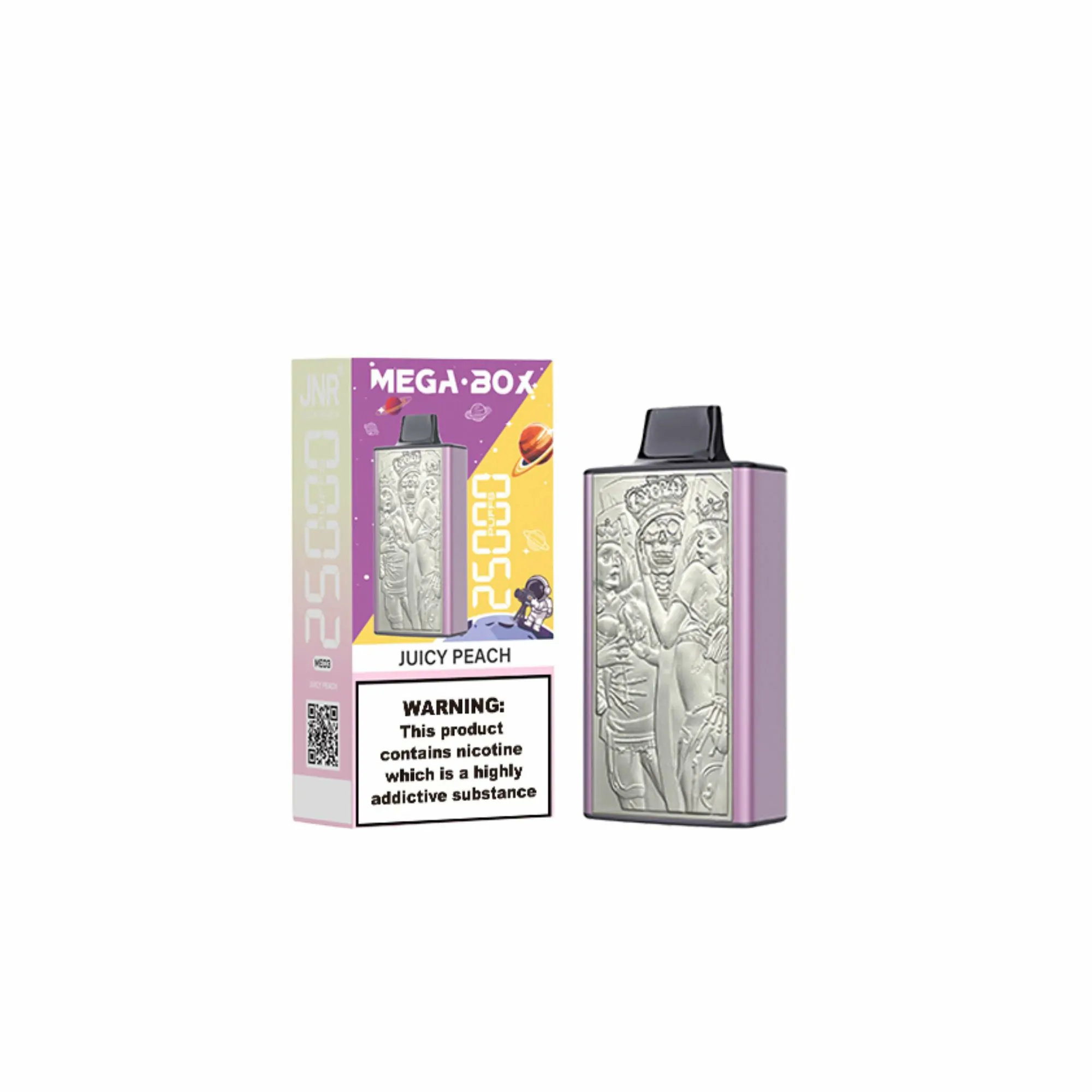 JNR Mega Box 25000 Züge Dual Mesh & Dual Core Technologie 0% 2% 5% Niedriger Nikotin Großhandel Einweg-Vape Stifte zum Großkauf – Bild 3