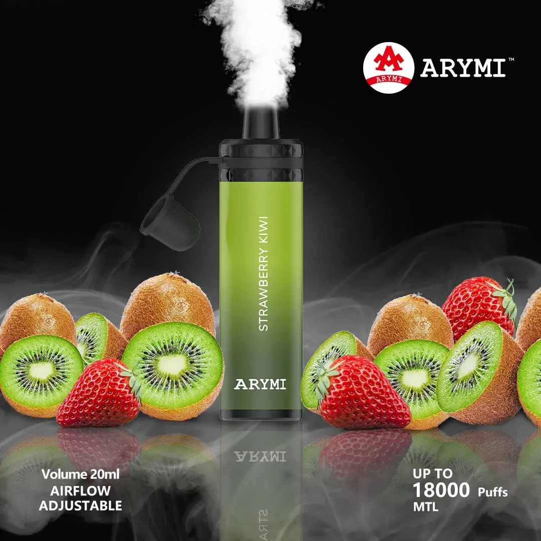 ARYMI ELIBAR 18000 Züge Einstellbarer Luftstrom 0,5% Niedriger Nikotingehalt Wiederaufladbare Einweg-E-Zigaretten Großhandel – Bild 8