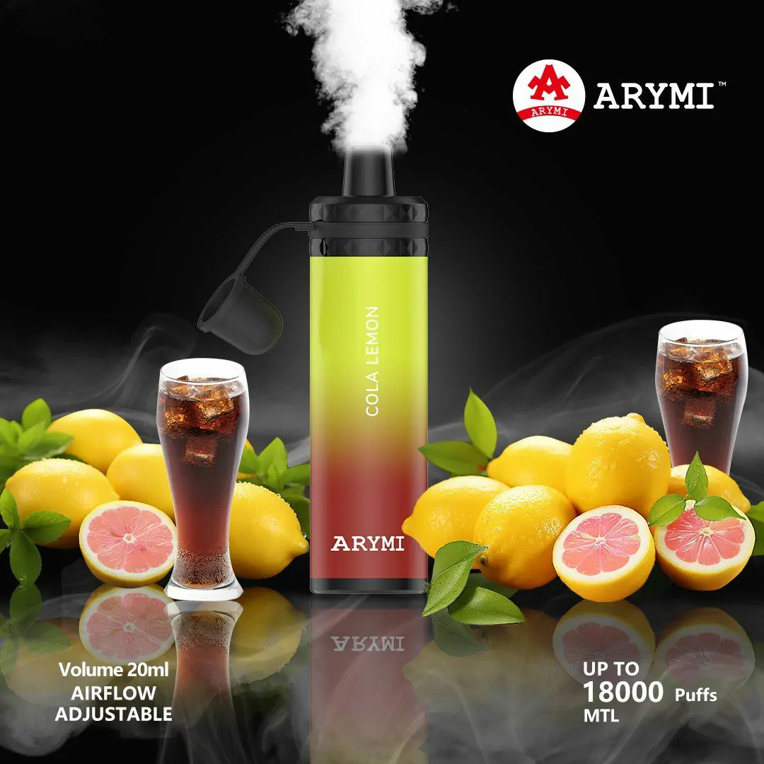 ARYMI ELIBAR 18000 Züge Einstellbarer Luftstrom 0,5% Niedriger Nikotingehalt Wiederaufladbare Einweg-E-Zigaretten Großhandel – Bild 9