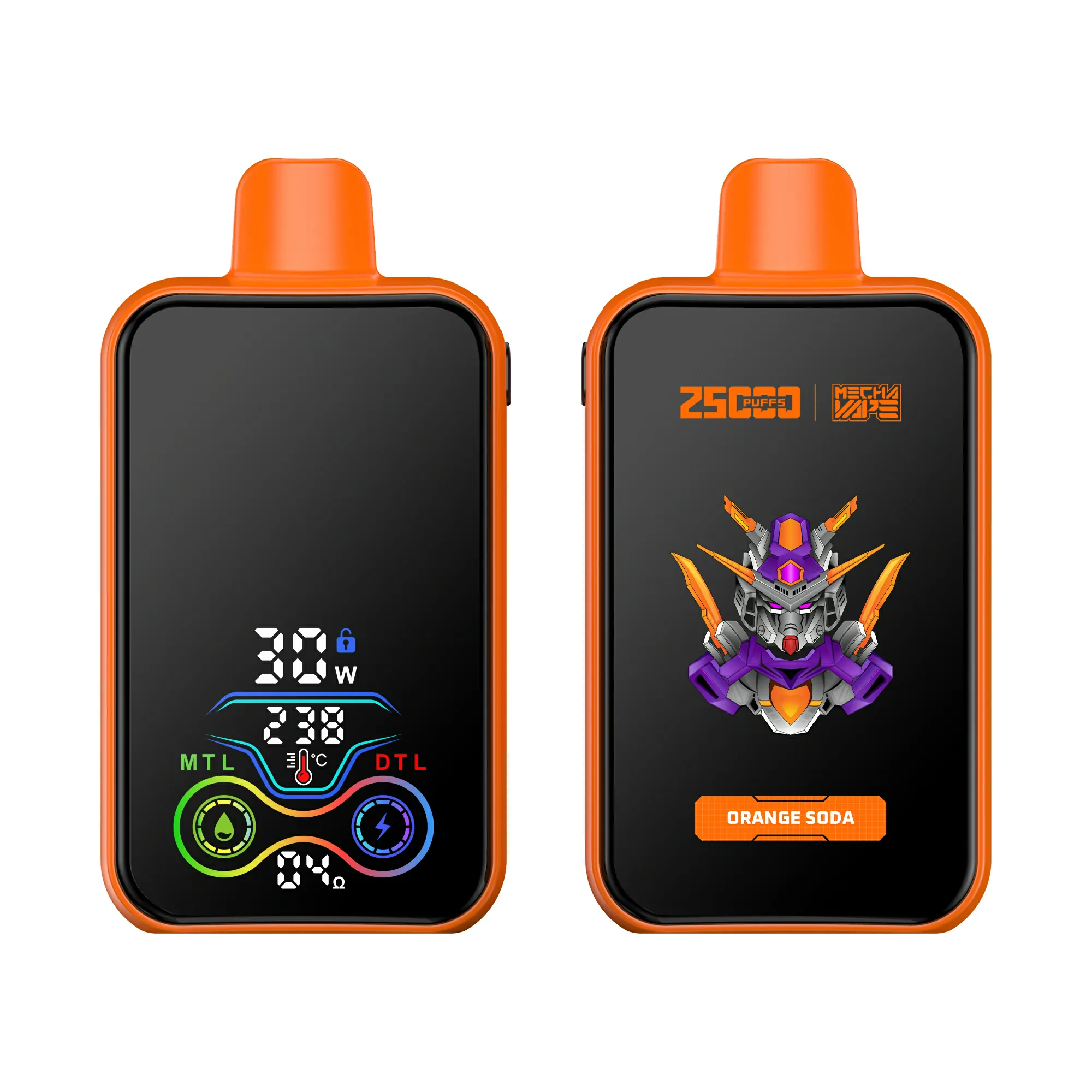 ATVS 25000 Züge Dual Mesh 5% Nikotin Niedrig Großhandel Leicht und Tragbar Wiederaufladbare Einweg E-Zigarette Pen – Bild 10