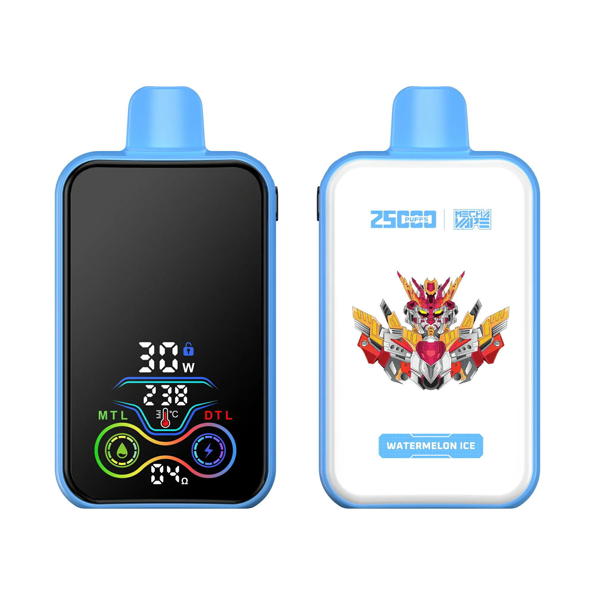 ATVS 25000 Züge Dual Mesh 5% Nikotin Niedrig Großhandel Leicht und Tragbar Wiederaufladbare Einweg E-Zigarette Pen – Bild 7