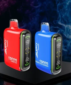 AUPO 15000 Züge Dual Mesh LED-Anzeige 2% Niedriger Nikotin Großhandel Einweg-Vapes Stifte Leichtes Design Aufladbar