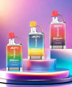 AUPO 15000 Züge PRO MAX Crystal Dual Mesh 2% Niedriger Nikotin-Gehalt Großhandel Leicht und Tragbar Aufladbarer Einweg-Dampfer Stift