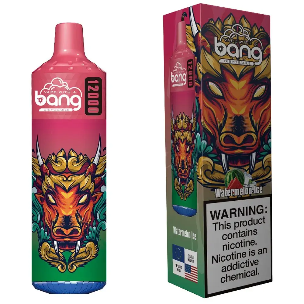 Bang 12000 Züge 0% 2% 3% 5% Niedriges Nikotin Großhandel Mehrere Geschmacksrichtungen Wiederaufladbare Einweg-Vape Pen – Bild 2
