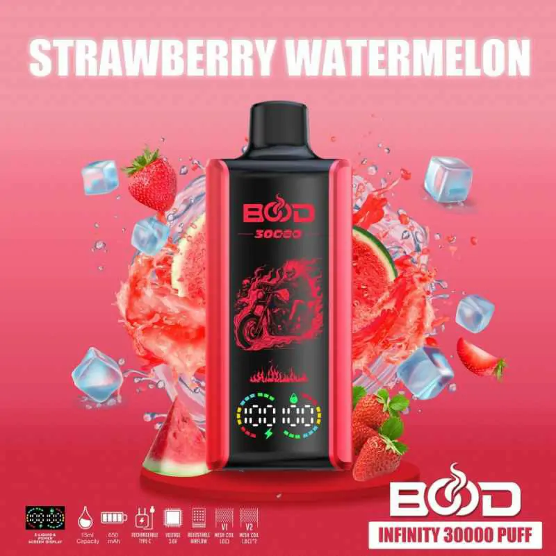 Bood Infinity 30000 Züge Einweg E-Zigarette mit Digitalanzeige – Wiederaufladbar, 0%/2%/5% Nikotin, Großhandel & Bulk, Leicht & Tragbar – Bild 8