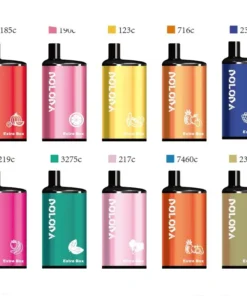 DOLODA Extra Box 6000 Züge Einstellbarer Luftstrom 2% 5% Nikotin Wiederaufladbare Einweg-E-Zigarette Großhandel