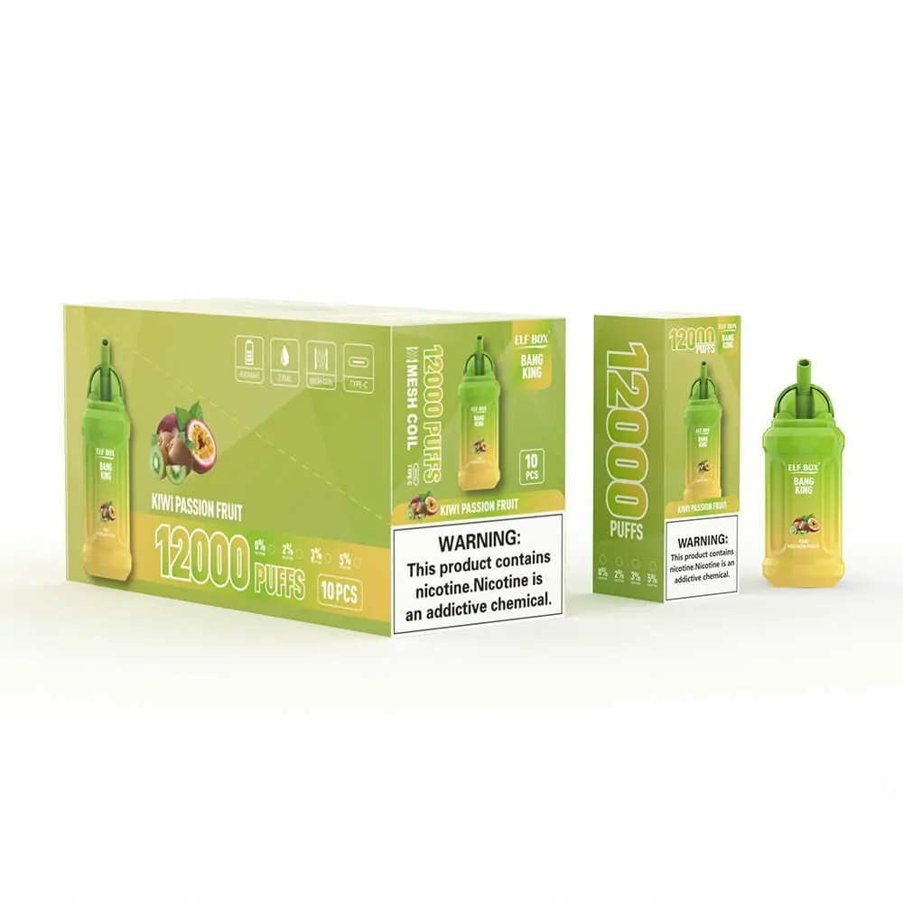 ELF Box BK12000 Züge 0% 2% 3% 5% Nikotin Portables Design Aufladbar Einweg-Vape Großhandel – Bild 8