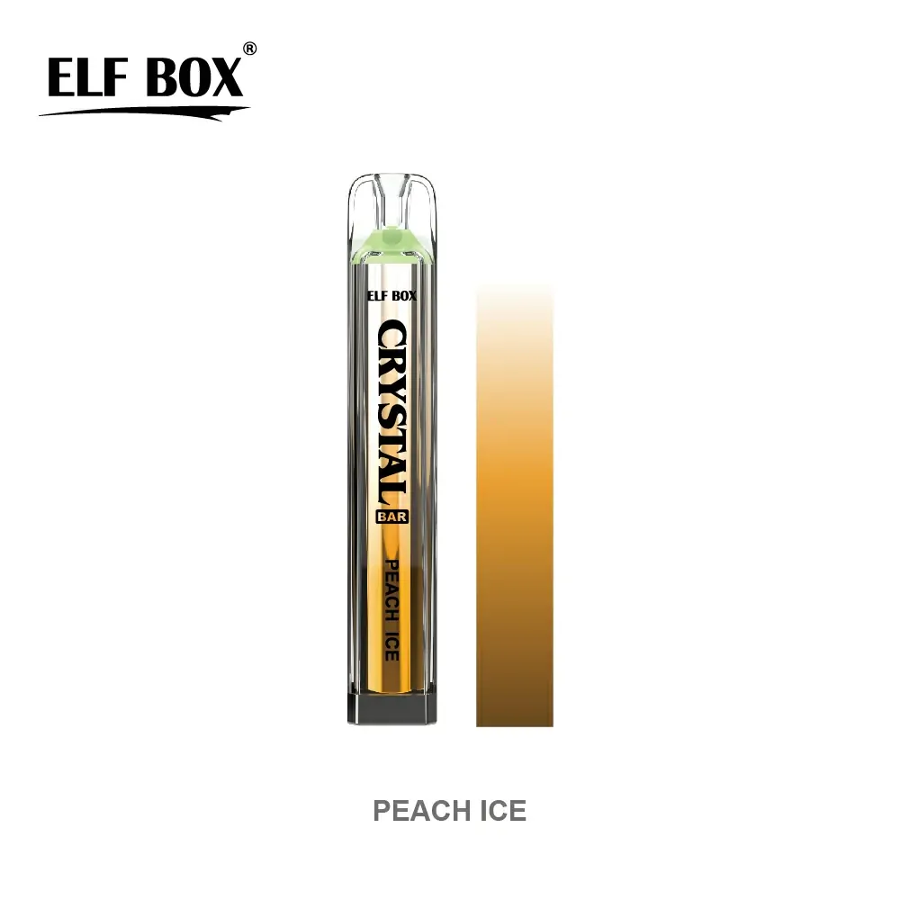 ELF BOX CRYSTAL BAR 600 Züge 0% 2% 5% Niedriger Nikotingehalt Großhandel Leicht und Tragbar Wiederaufladbare Einweg-Vape Pen – Bild 9