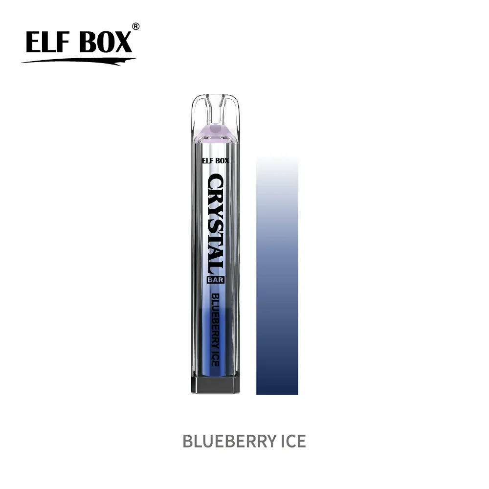 ELF BOX CRYSTAL BAR 600 Züge 0% 2% 5% Niedriger Nikotingehalt Großhandel Leicht und Tragbar Wiederaufladbare Einweg-Vape Pen – Bild 7