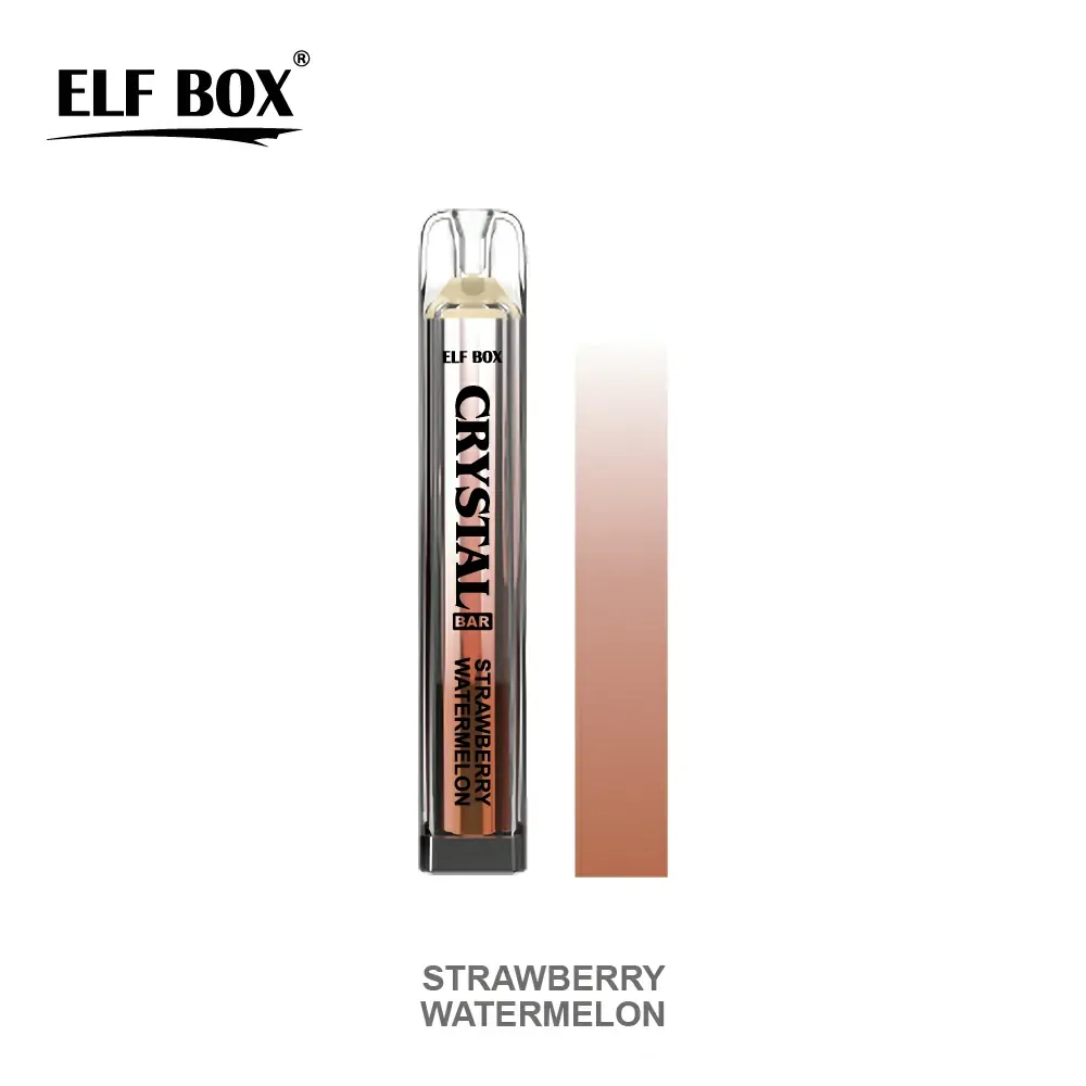 ELF BOX CRYSTAL BAR 600 Züge 0% 2% 5% Niedriger Nikotingehalt Großhandel Leicht und Tragbar Wiederaufladbare Einweg-Vape Pen – Bild 6