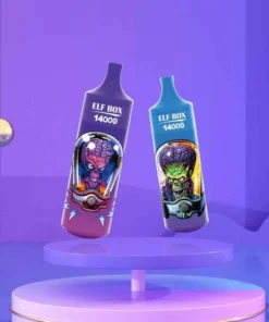 ELF BOX RGB14000 Züge RGB Licht 0% 2% 3% 5% Nikotin Aufladbarer Einweg-Vape Großhandel
