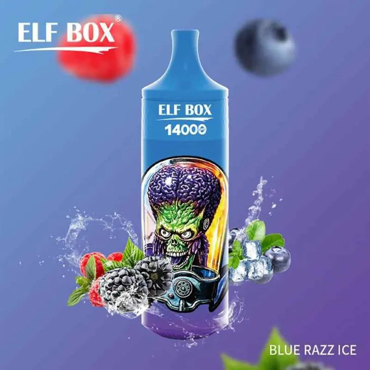 ELF BOX RGB14000 Züge RGB Licht 0% 2% 3% 5% Nikotin Aufladbarer Einweg-Vape Großhandel – Bild 3