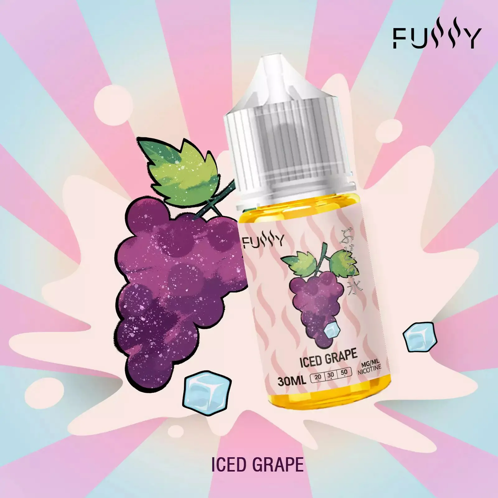 Fussy 30ML E-Liquid Classic Serie 30MG – Niedriges Nikotin, Originalfabrik, Großpackung & Großhandel kaufen – Bild 3