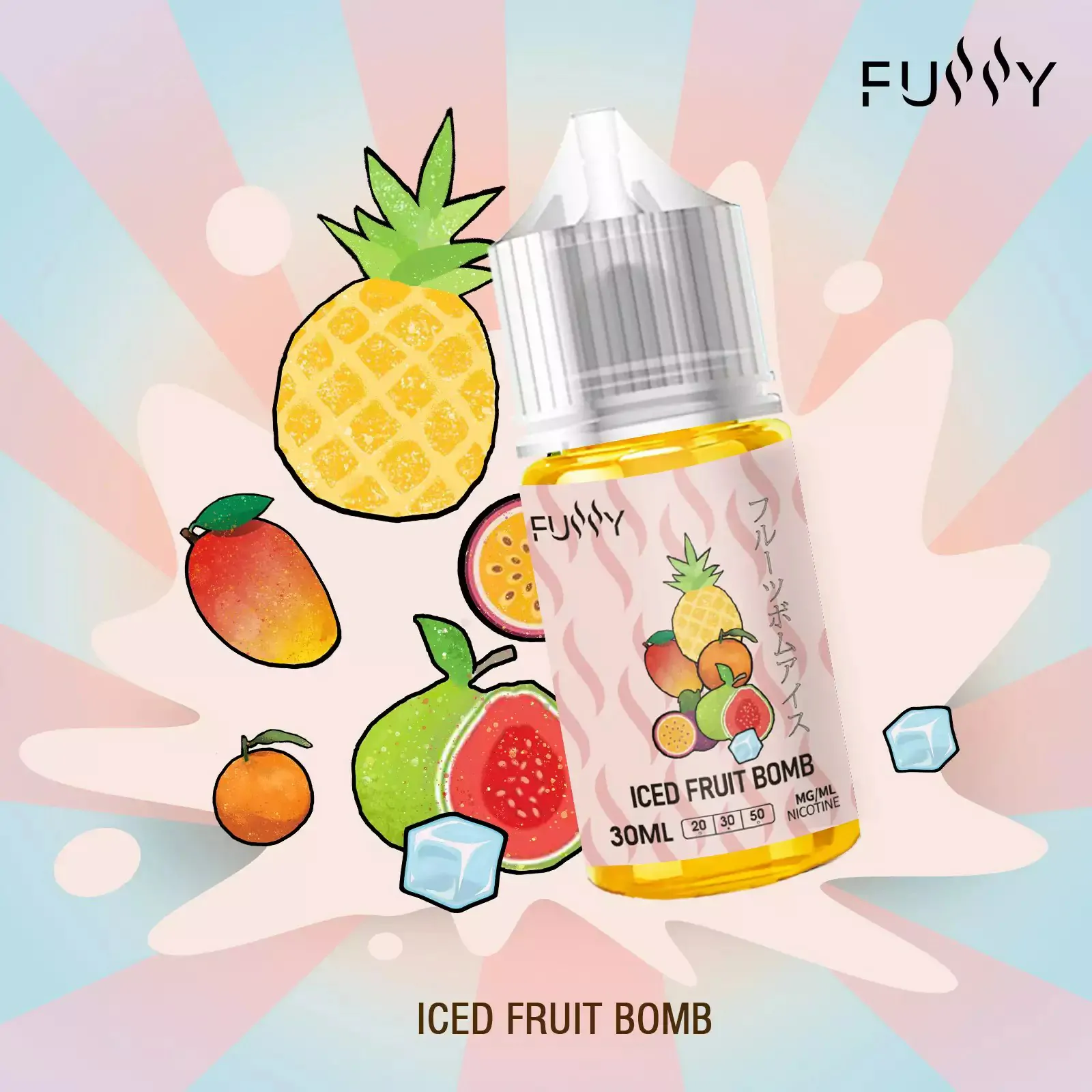 Fussy 30ML E-Liquid Classic Serie 30MG – Niedriges Nikotin, Originalfabrik, Großpackung & Großhandel kaufen – Bild 23