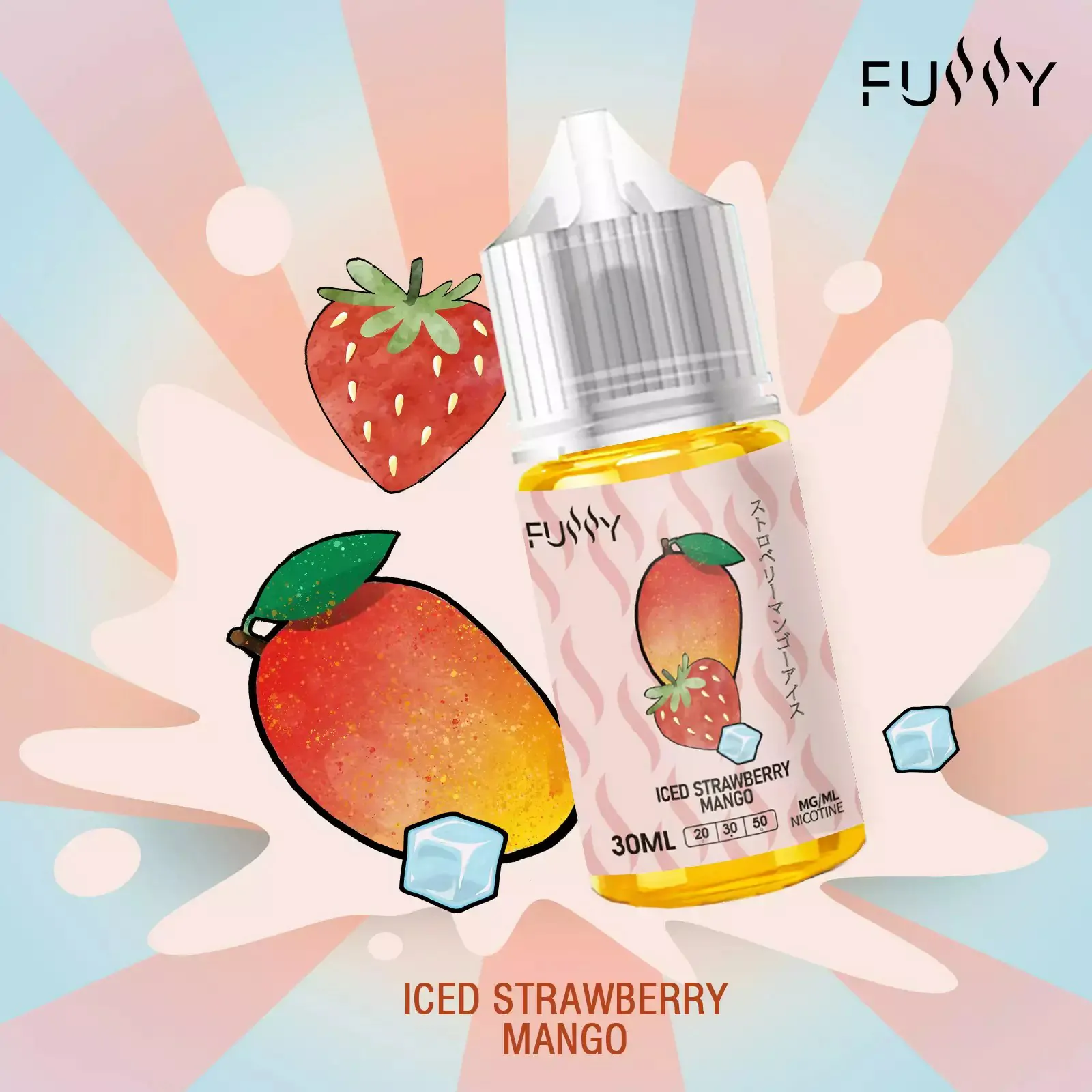 Fussy 30ML E-Liquid Classic Serie 30MG – Niedriges Nikotin, Originalfabrik, Großpackung & Großhandel kaufen – Bild 22