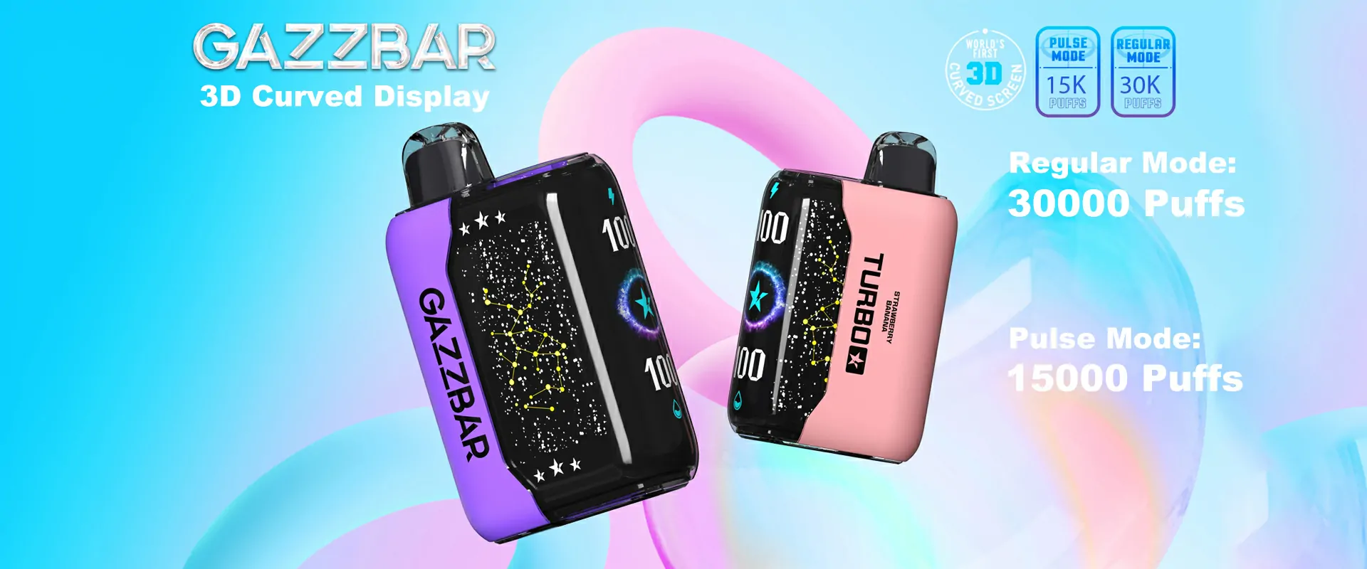 Gazzbar Turbo 30000 Züge Dual Mesh 5% Nikotin – Wiederaufladbare Einweg Vape Großhandel kaufen