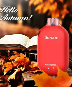 Grativape Boom 9000 Züge LED-Anzeige | 0%, 2%, 3%, 5% Nikotin | Niedriger Nikotingehalt | Großhandel & Bulk-Buy | Wiederaufladbarer Einweg-Vape Pen