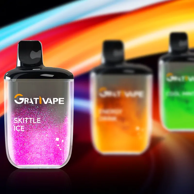 Grativape iMagic 10000 Züge Quicksand Design – Wiederaufladbare Einweg E-Zigarette, 0%, 2%, 3%, 5% Nikotin, niedriger Nikotingehalt, Großhandel & Bulk-Bestellung