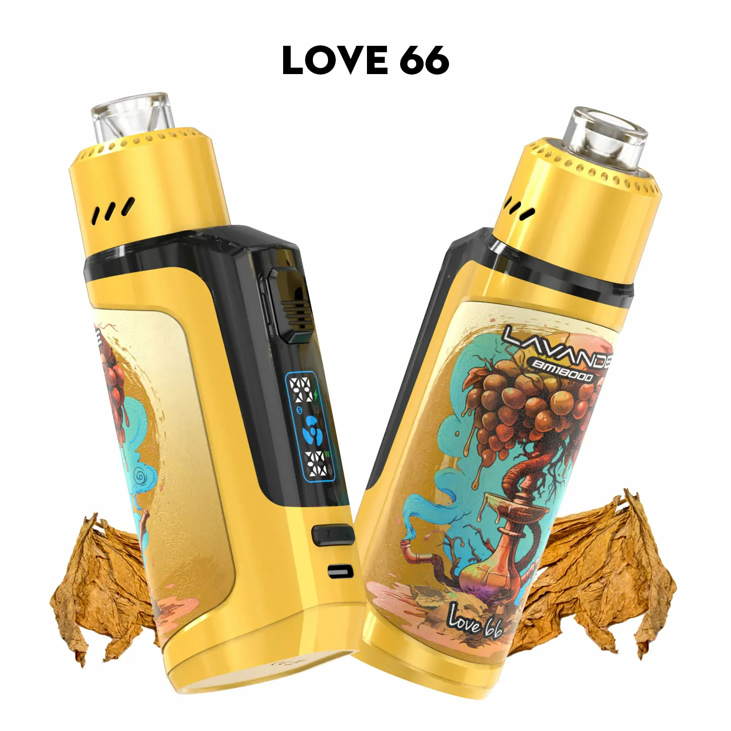 Lavande BM18000 Züge – Wiederaufladbare Einweg E-Zigarette mit Digitaldisplay, niedrigem Nikotingehalt, stylischem Design, Großhandel & Bulk kaufen – Bild 8