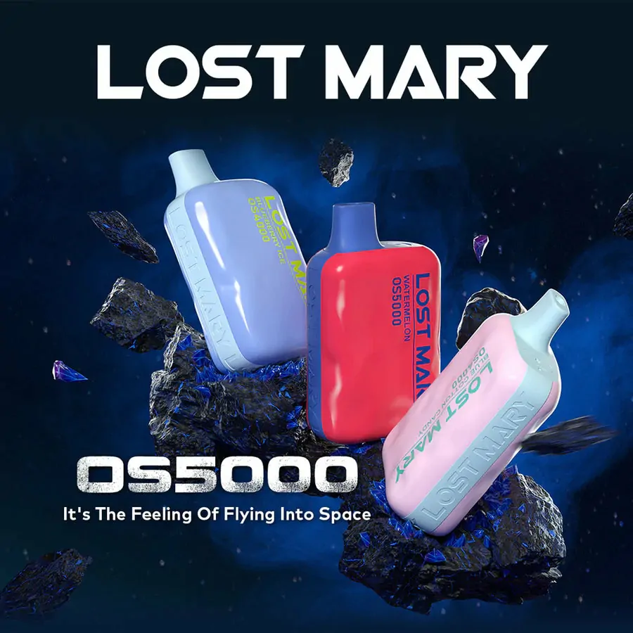 Lost Mary OS5000 Einweg E-Zigarette mit LED, 5% Nikotin, wiederaufladbar – Großhandel & Bulk kaufen