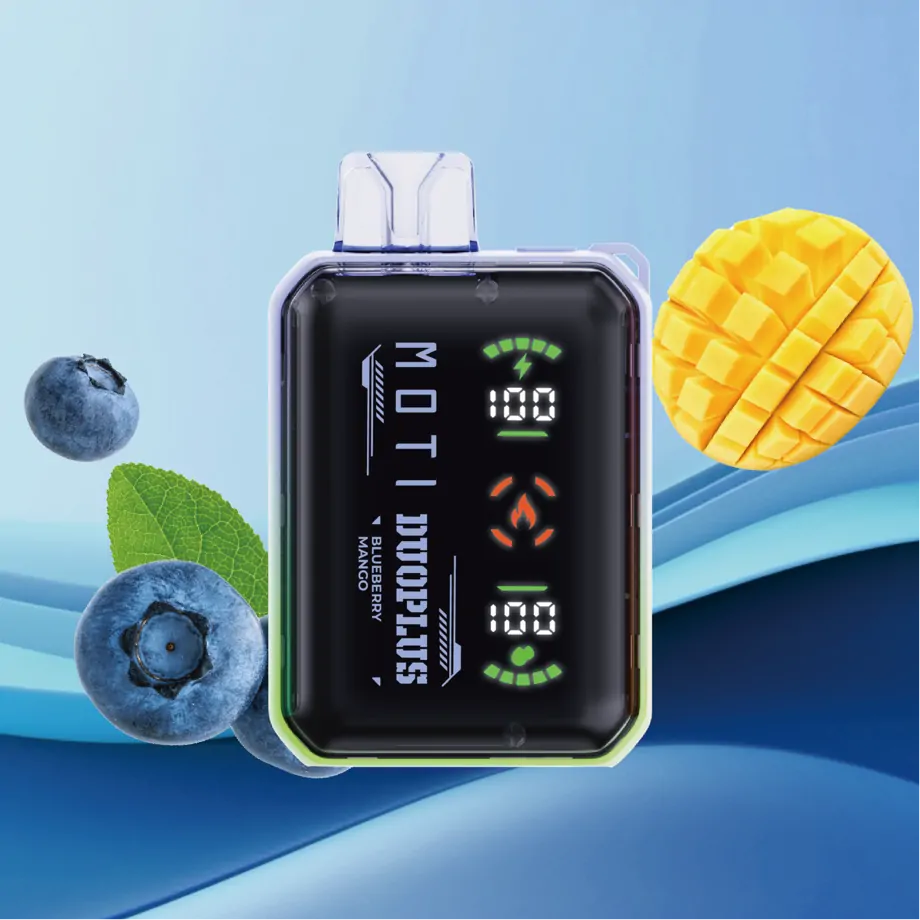 MOTI Duoplus 25000 Züge Dual Mesh, Dual Modus, Smart Max-Screen, 3% Nikotin – Wiederaufladbare Einweg E-Zigarette für Großhandel und Bulk-Bestellungen – Bild 7