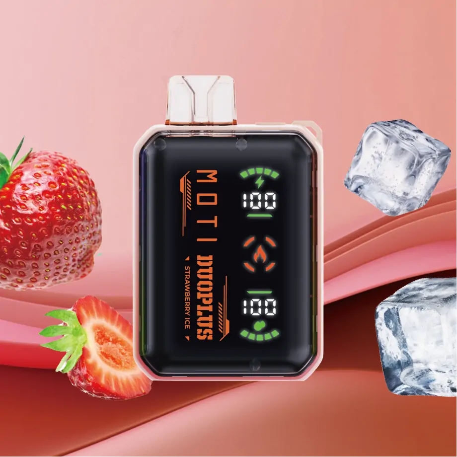 MOTI Duoplus 25000 Züge Dual Mesh, Dual Modus, Smart Max-Screen, 3% Nikotin – Wiederaufladbare Einweg E-Zigarette für Großhandel und Bulk-Bestellungen