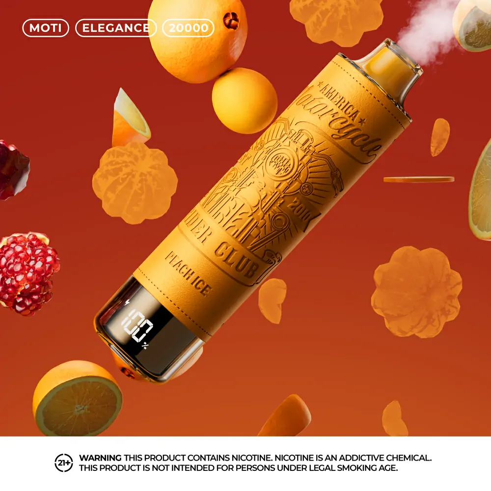 MOTI Elegance 20000 Züge – Smarter Einweg-Vape mit Display, DTL, 2%/5% Nikotin, stilvollem Design, wiederaufladbar, Großhandel & Bulk-Buy – Bild 5