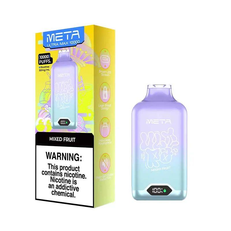 MOTI Meta Ultra Max 10000 Züge – Intelligentes LED-Display, 3% Nikotin, Großhandel, einfach tragbar, wiederaufladbare Einweg E-Zigarette – Bild 11