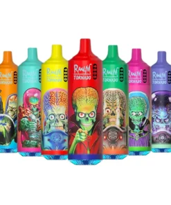 RandM Tornado 9000 Züge Einweg Vape mit RGB-Licht – 0%, 2%, 3%, 5% Nikotin – Großhandel & Bulk kaufen
