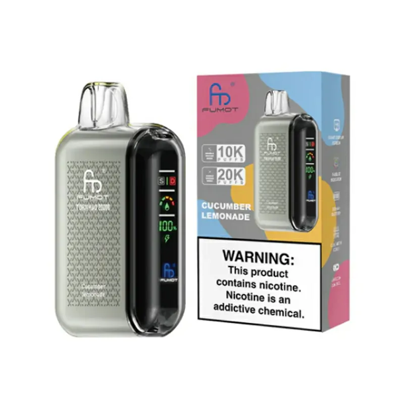 RandM Fumot Tornado 20000 Züge – Wiederaufladbarer Einweg Vape mit Dual Mesh Coil, Digitaldisplay, 0%/2%/3%/5% Nikotin, große Auswahl an Geschmacksrichtungen, Bulk & Großhandel – Bild 9