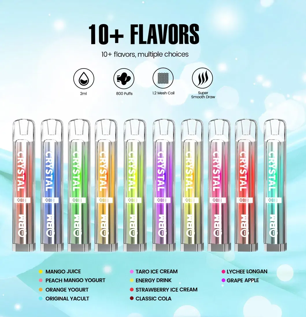 SFOG Crystal Bar S85 600 Züge 2% Nikotin Leichtes Design Wiederaufladbar Großhandel Einweg-E-Zigarette