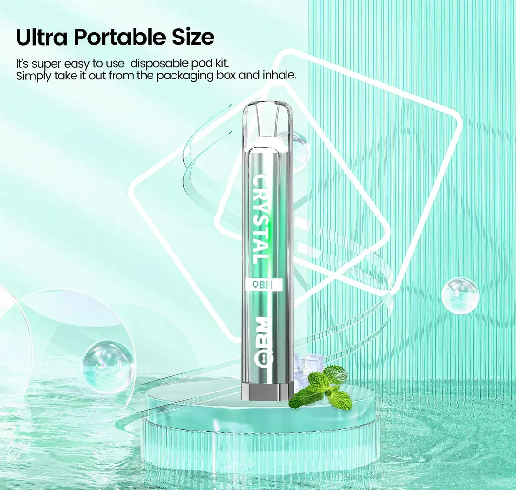 SFOG Crystal Bar S85 600 Züge 2% Nikotin Leichtes Design Wiederaufladbar Großhandel Einweg-E-Zigarette