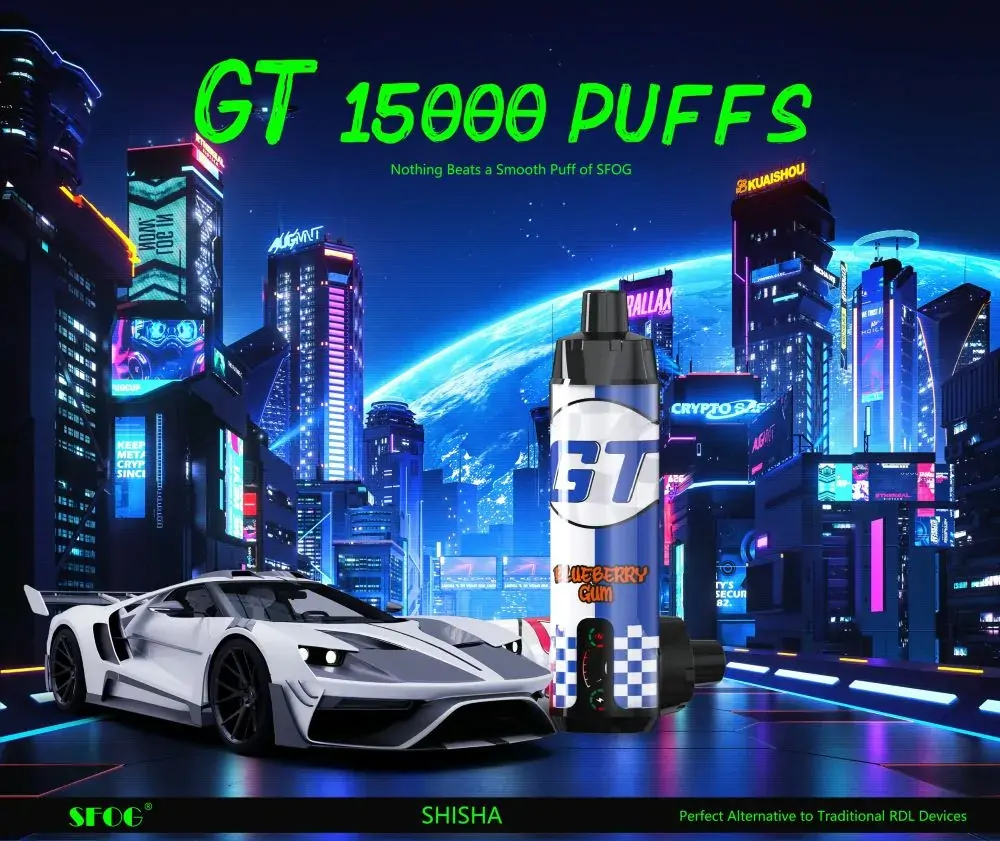 SFOG GT BAR 15000 Züge Einweg-Dampfer Großhandel - Tragbar und Wiederaufladbar