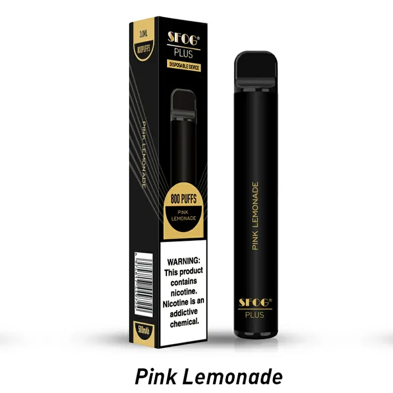 SFOG PLUS 800 Züge Tragbares Design 2% 3% 5% Nikotin Aufladbar Großhandel Einweg-Dampfer – Bild 4