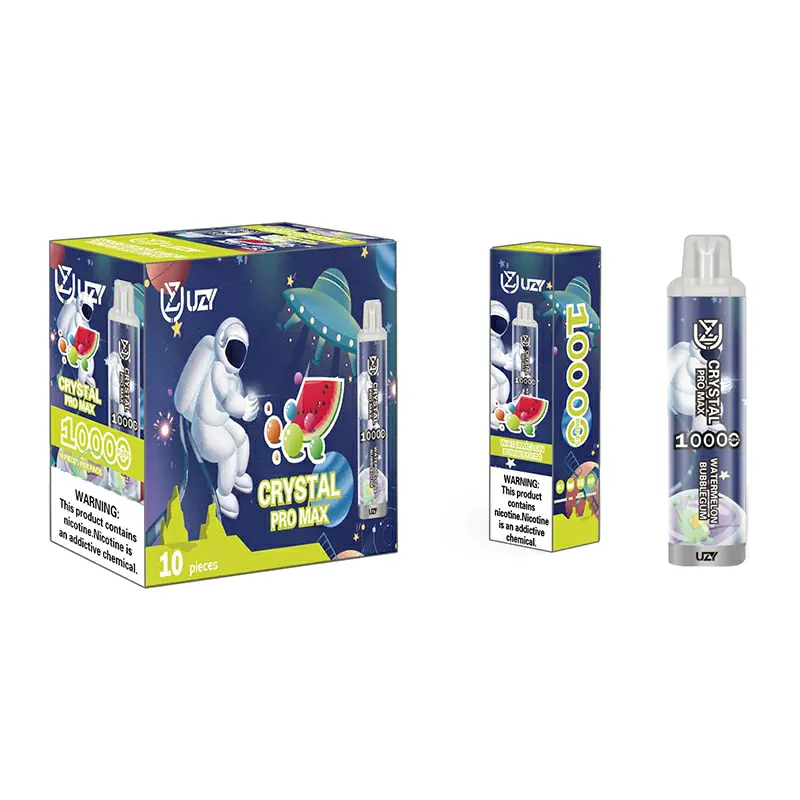 UZY Crystal Pro Max 10000 Züge RGB-Design Wiederaufladbar Einweg E-Zigarette 0% 2% 3% 5% Nikotin Leicht und Tragbar Großhandel Günstig Kaufen – Bild 4