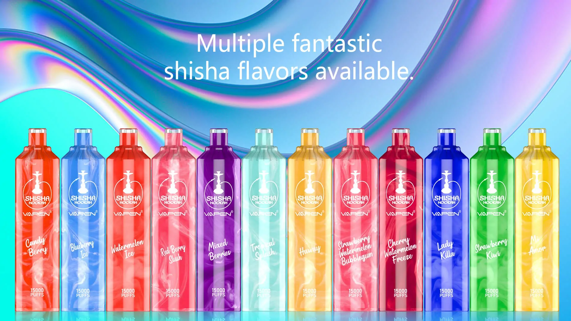 VAPEN Shisha Hookah 15000 Züge DTL Einweg E-Zigarette, wiederaufladbar, 0%/2% Nikotin, Großhandel & Bulk-Bestellung, 10 Geschmacksrichtungen