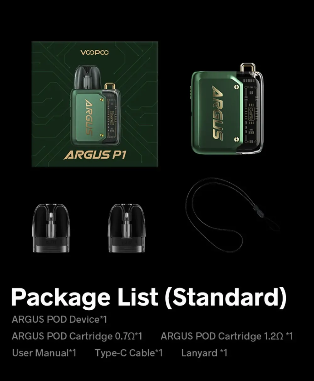 VOOPOO ARGUS P1 POD-KIT POD-SYSTEM