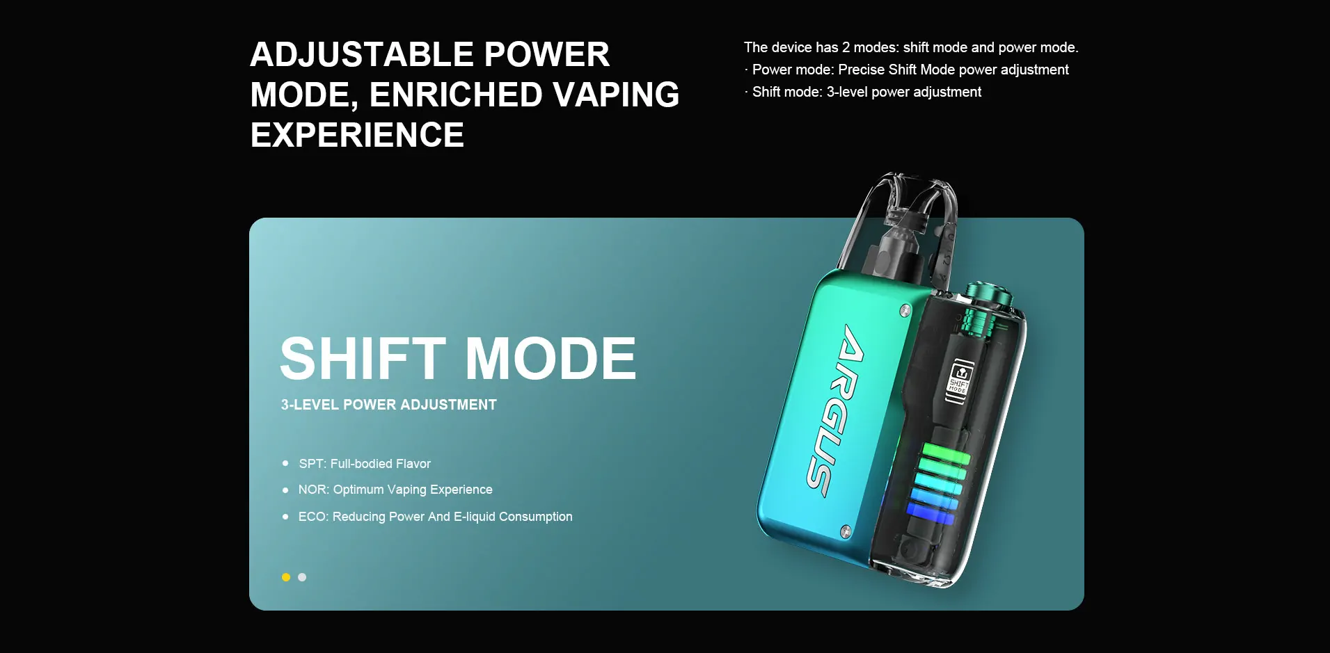 VOOPOO ARGUS P2 Pod System Mod Kit
